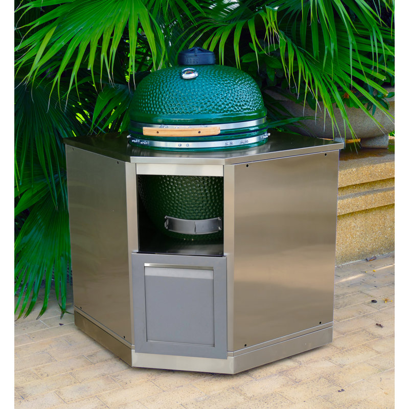 4 Life Outdoor Stainless Steel 34" 3 Piece Outdoor Kitchen Wayfair